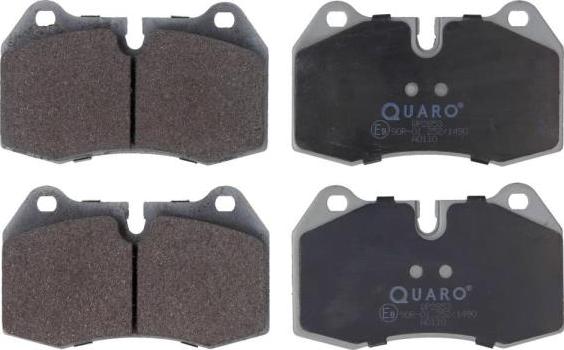 QUARO QP2853 - Гальмівні колодки, дискові гальма autocars.com.ua