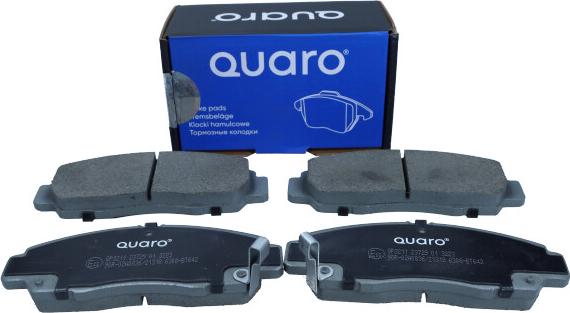 QUARO QP3211 - Тормозные колодки, дисковые, комплект autodnr.net