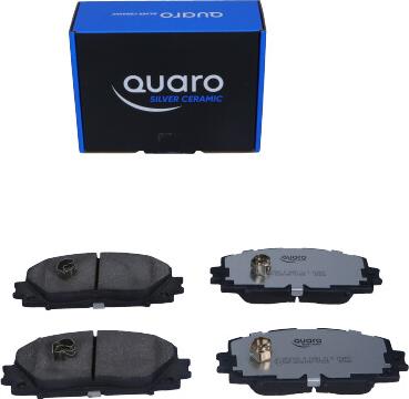 QUARO QP3706C - Тормозные колодки, дисковые, комплект avtokuzovplus.com.ua