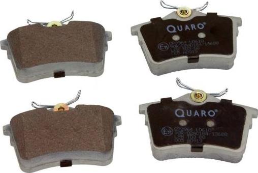QUARO QP3964 - Тормозные колодки, дисковые, комплект autodnr.net