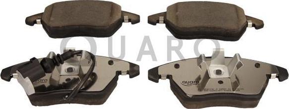 QUARO QP4073C - Тормозные колодки, дисковые, комплект avtokuzovplus.com.ua