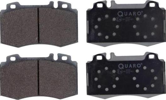 QUARO QP4588 - Тормозные колодки, дисковые, комплект avtokuzovplus.com.ua