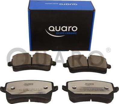 QUARO QP5296C - Гальмівні колодки, дискові гальма autocars.com.ua