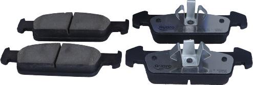 QUARO QP5343C - Гальмівні колодки, дискові гальма autocars.com.ua