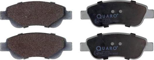 QUARO QP5456 - Гальмівні колодки, дискові гальма autocars.com.ua
