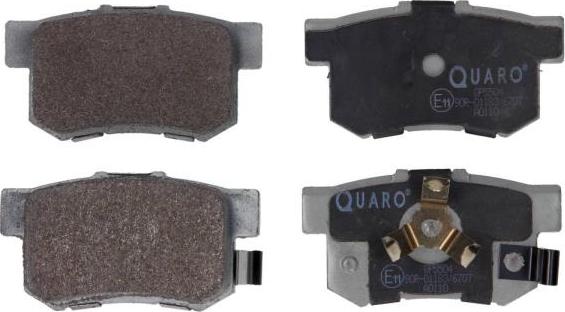 QUARO QP5504 - Гальмівні колодки, дискові гальма autocars.com.ua