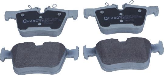 QUARO QP5781 - Гальмівні колодки, дискові гальма autocars.com.ua