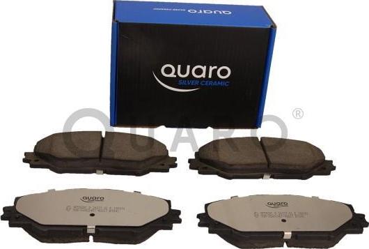 QUARO QP5928C - Гальмівні колодки, дискові гальма autocars.com.ua