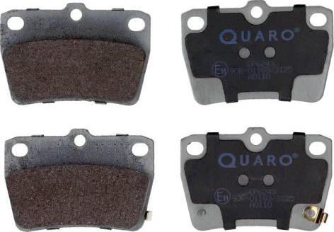 QUARO QP6243 - Гальмівні колодки, дискові гальма autocars.com.ua