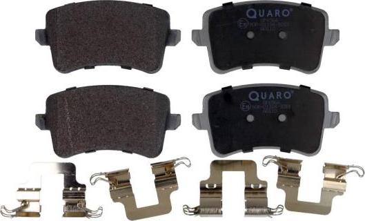 QUARO QP6566 - Гальмівні колодки, дискові гальма autocars.com.ua