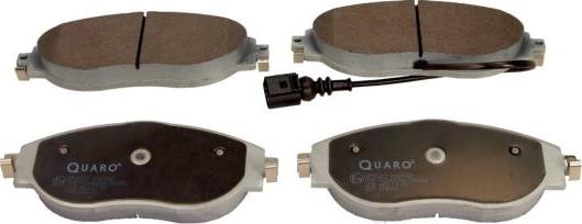 QUARO QP6623 - Гальмівні колодки, дискові гальма autocars.com.ua