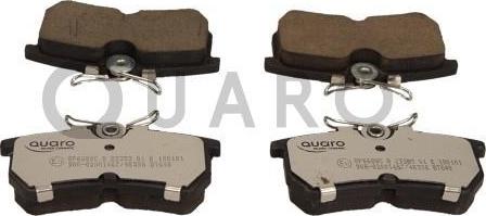 QUARO QP6689C - Тормозные колодки, дисковые, комплект autodnr.net