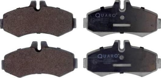 QUARO QP7037 - Гальмівні колодки, дискові гальма autocars.com.ua