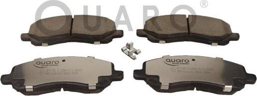 QUARO QP7145C - Гальмівні колодки, дискові гальма autocars.com.ua