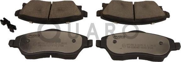 QUARO QP7150C - Тормозные колодки, дисковые, комплект autodnr.net