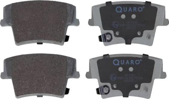 QUARO QP7302 - Гальмівні колодки, дискові гальма autocars.com.ua
