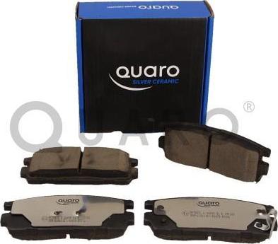 QUARO QP7567C - Гальмівні колодки, дискові гальма autocars.com.ua