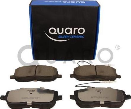 QUARO QP7971C - Тормозные колодки, дисковые, комплект avtokuzovplus.com.ua