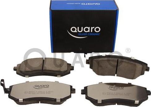 QUARO QP8054C - Тормозные колодки, дисковые, комплект avtokuzovplus.com.ua