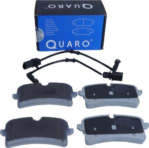 QUARO QP8374 - Тормозные колодки, дисковые, комплект avtokuzovplus.com.ua