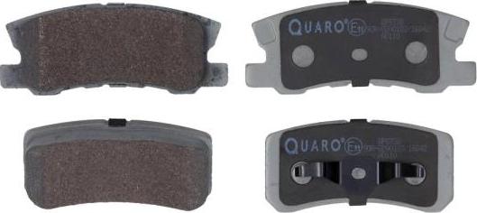 QUARO QP8738 - Тормозные колодки, дисковые, комплект autodnr.net