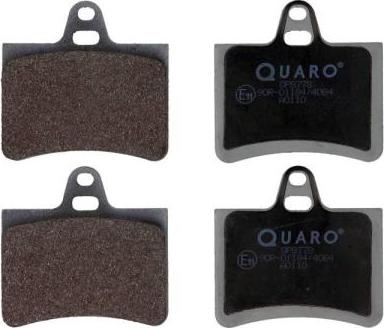 QUARO QP8778 - Гальмівні колодки, дискові гальма autocars.com.ua
