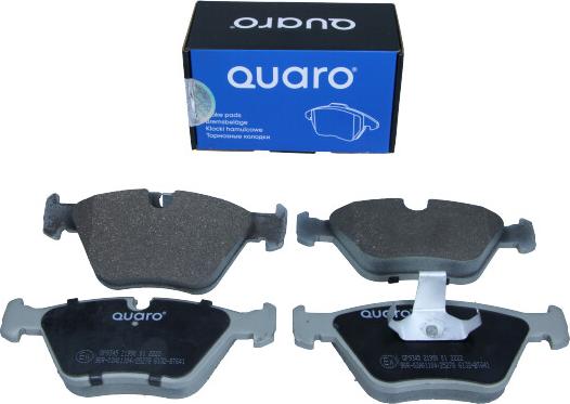 QUARO QP9345 - Тормозные колодки, дисковые, комплект autodnr.net