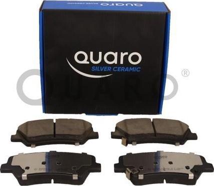 QUARO QP9666C - Тормозные колодки, дисковые, комплект avtokuzovplus.com.ua