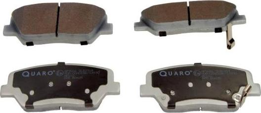 QUARO QP9666 - Тормозные колодки, дисковые, комплект autodnr.net