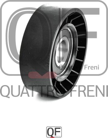 Quattro Freni QF00100009 - Направляющий ролик, поликлиновый ремень avtokuzovplus.com.ua