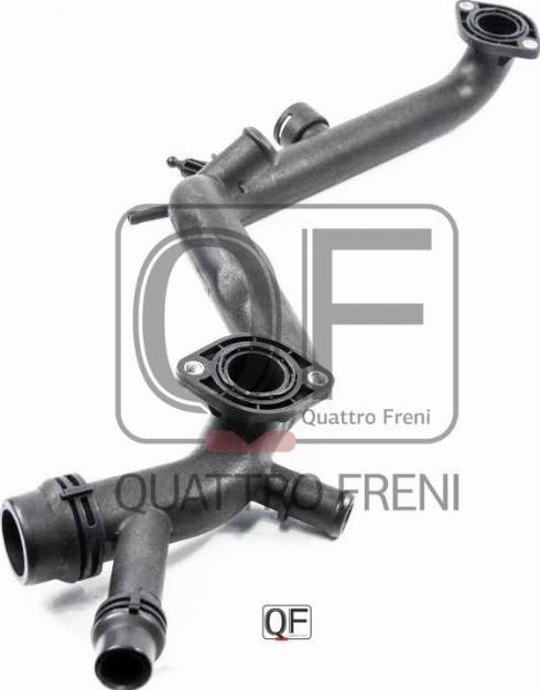 Quattro Freni QF00100100 - Шланг радіатора autocars.com.ua