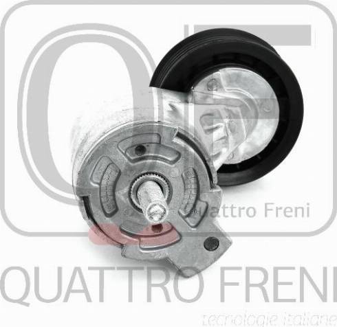 Quattro Freni QF00100108 - Натягувач ременя, клинові зуб. autocars.com.ua