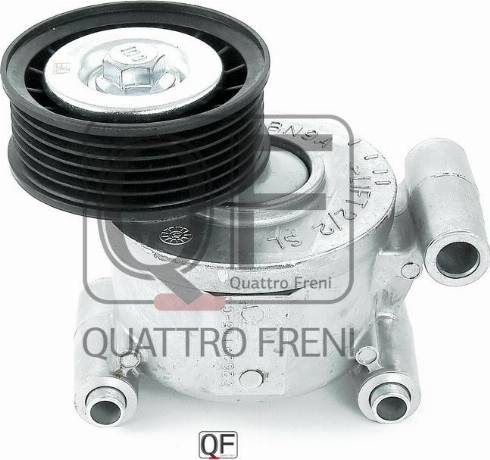 Quattro Freni QF00100241 - Натягувач ременя, клинові зуб. autocars.com.ua