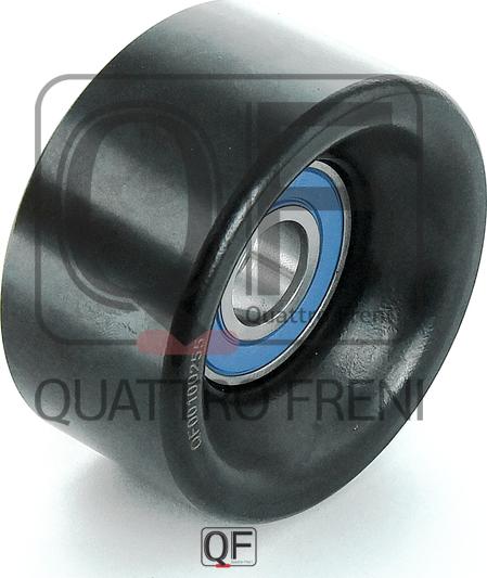 Quattro Freni QF00100255 - Направляющий ролик, поликлиновый ремень avtokuzovplus.com.ua