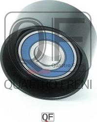 Quattro Freni QF00100256 - Натяжна ролик, ремінь ГРМ autocars.com.ua