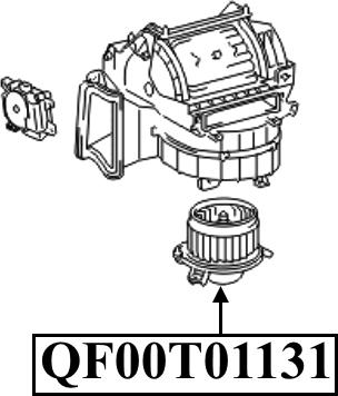 Quattro Freni QF00Q00040 - Вентилятор салона avtokuzovplus.com.ua