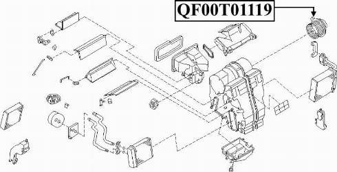 Quattro Freni QF00T01119 - Вентилятор салону autocars.com.ua