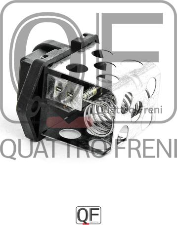 Quattro Freni QF00T01353 - Регулятор, вентилятор салону autocars.com.ua