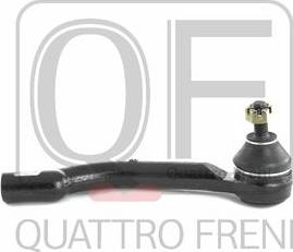Quattro Freni QF00U00114 - Наконечник рульової тяги, кульовий шарнір autocars.com.ua