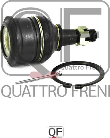 Quattro Freni QF00U00139 - Шаровая опора, несущий / направляющий шарнир autodnr.net