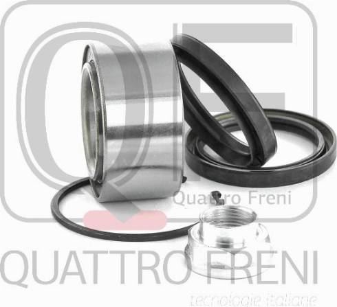 Quattro Freni QF00U00251 - Комплект підшипника маточини колеса autocars.com.ua
