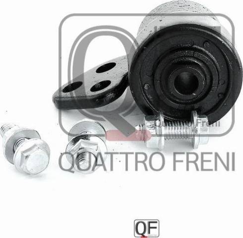 Quattro Freni QF00U00326 - Сайлентблок, важеля підвіски колеса autocars.com.ua