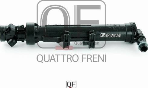 Quattro Freni QF10N00220 - Розпилювач, форсунка, система очищення фар autocars.com.ua
