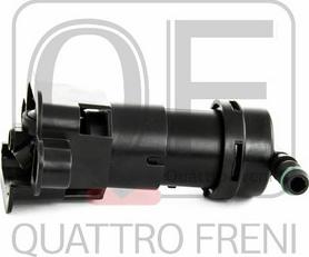 Quattro Freni QF10N00256 - Розпилювач, форсунка, система очищення фар autocars.com.ua