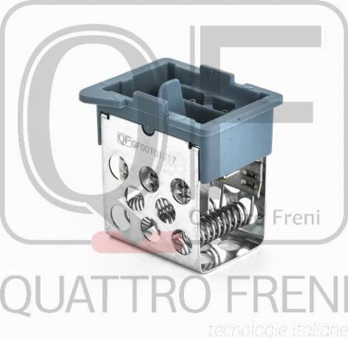 Quattro Freni qf10q00009 - Сопротивление, реле, вентилятор салона autodnr.net