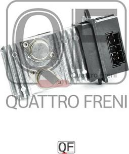 Quattro Freni QF10Q00017 - Опір, реле, вентилятор салону autocars.com.ua