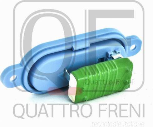 Quattro Freni QF10Q00034 - Опір, реле, вентилятор салону autocars.com.ua
