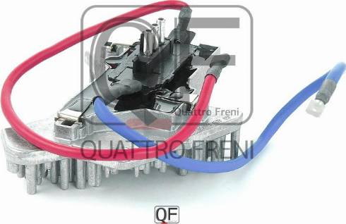 Quattro Freni QF10Q00056 - Регулятор, вентилятор салону autocars.com.ua