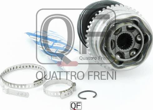 Quattro Freni QF11C00009 - Шарнірний комплект, ШРУС, приводний вал autocars.com.ua