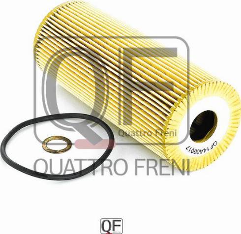 Quattro Freni QF14A00017 - Масляный фильтр autodnr.net